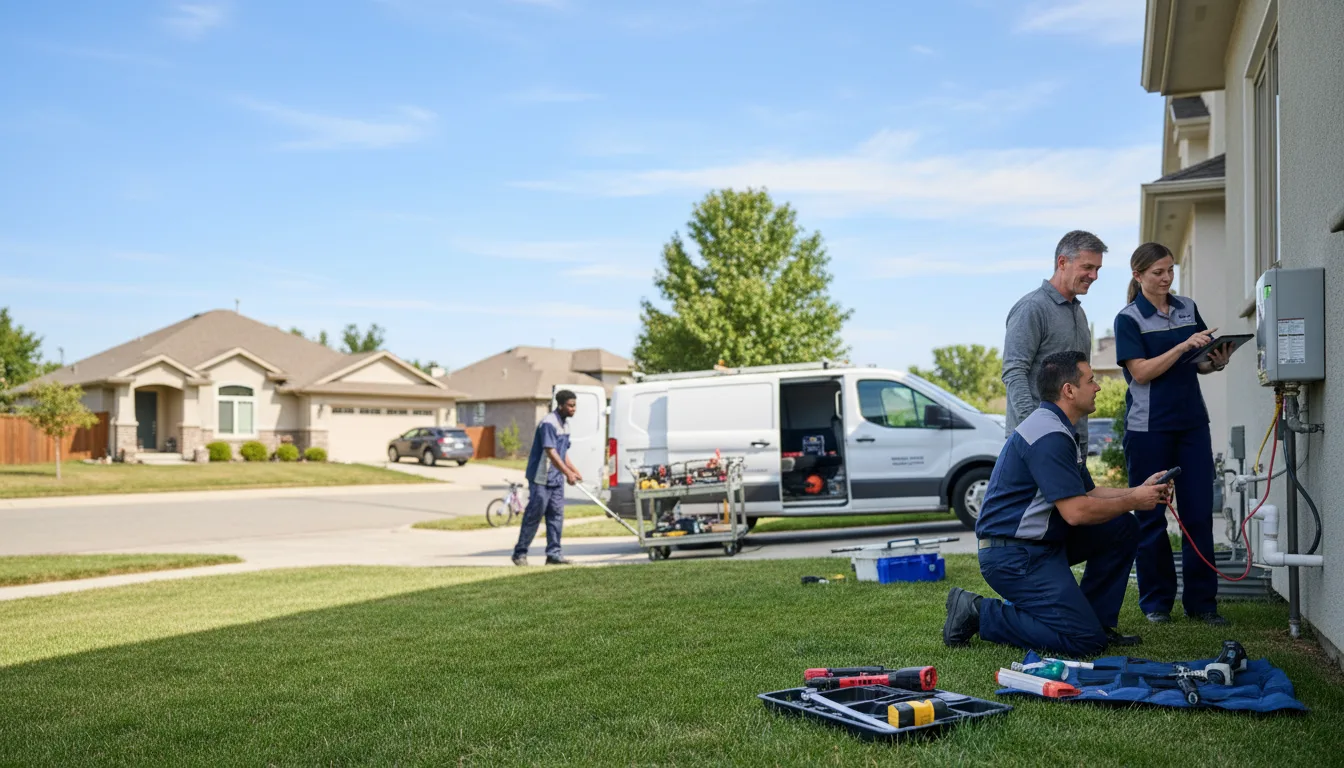 Tankless water heater service in Oak Hall, VA